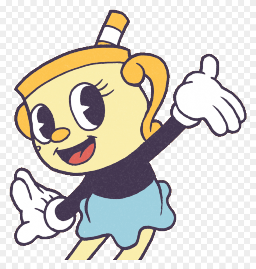 1005x1058 Ms Chalice Wiki Miss Chalice Cuphead, Hand HD PNG Download