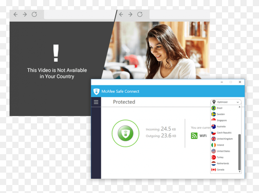 Msc Image 3 T Won Mcafee Safe Connect Virus, Person, Human, File HD PNG Download