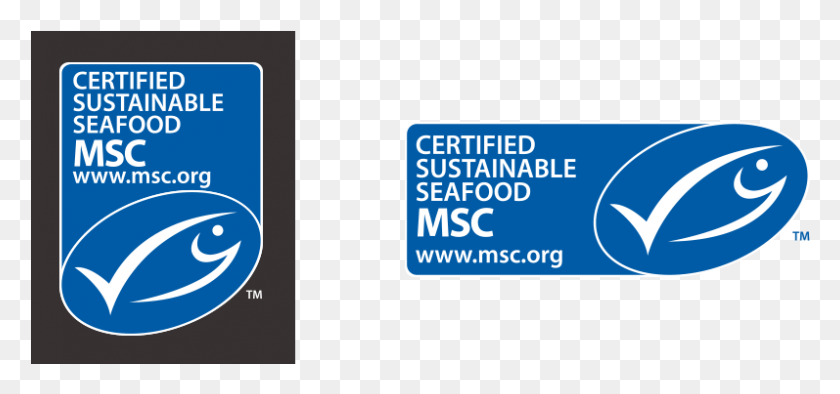 797x342 Msc Label Format Vertical And Horizontal Marine Stewardship Council, Text, Symbol, Logo HD PNG Download