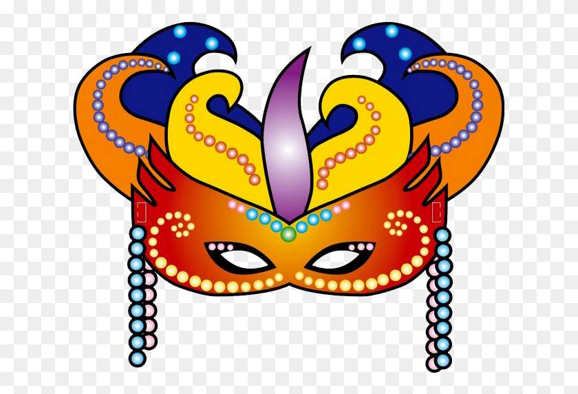 629x512 Mscara De Carnaval Em Colorful Printable Mask, Parade, Crowd, Carnival HD PNG Download