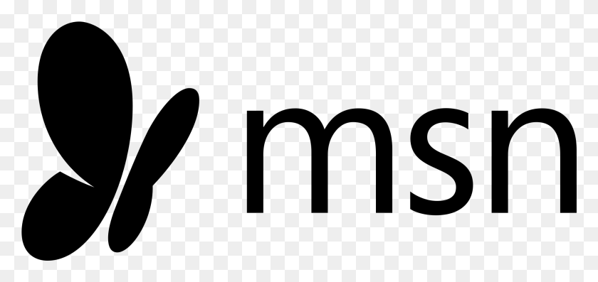 2199x951 Логотип Msn, Серый, Мир Варкрафта Png Скачать