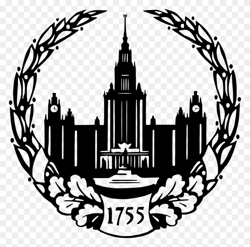 1009x996 Msu Logo Lomonosov Moscow State University Logo, Emblem, Symbol, Trademark HD PNG Download