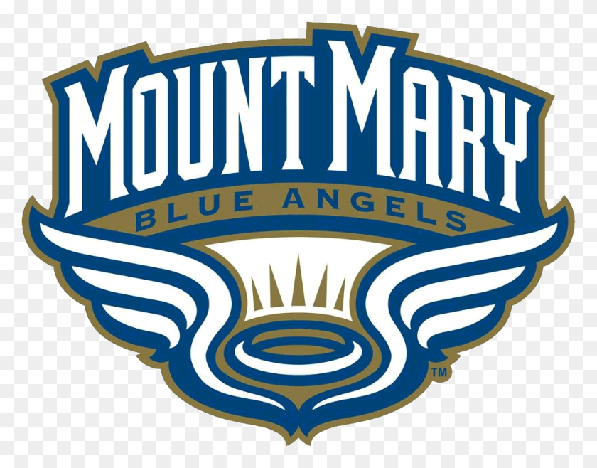 962x738 Mt Mary College, Blue Angels, Mount Mary University Atletismo, Logotipo, Símbolo, Marca Registrada Hd Png