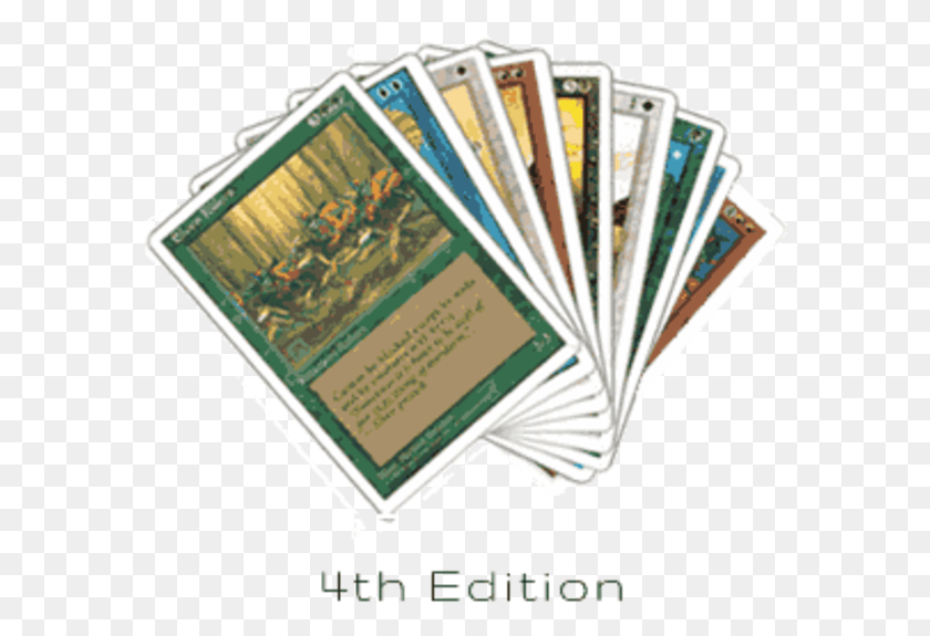 585x515 Mtg 4th Edition Collectible Card Game, Poster, Advertisement, Flyer HD PNG Download