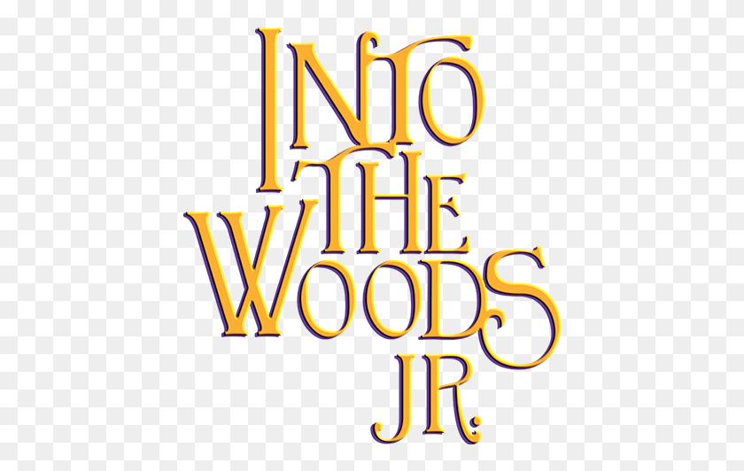 427x472 Mti Into The Woods Jr Logo Into The Woods Jr, Алфавит, Текст, Слово Hd Png Скачать