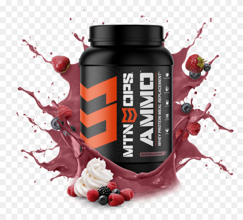 1235x1111 Mtn Ops Ammo Meal Replacement Mtn Ops Whey Protein, Cream, Dessert, Food HD PNG Download