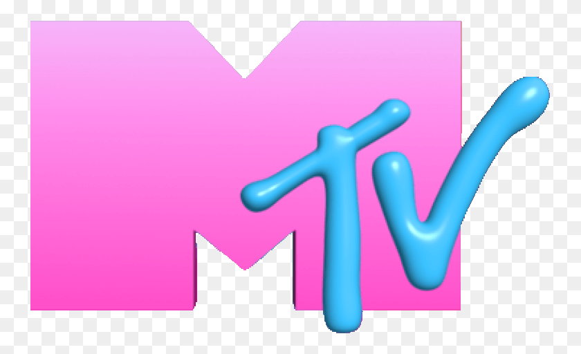 751x452 Descargar Png Mtv Logo 2015 Azul Y Púrpura Mtv Logo Azul, Texto, Martillo, Herramienta Hd Png