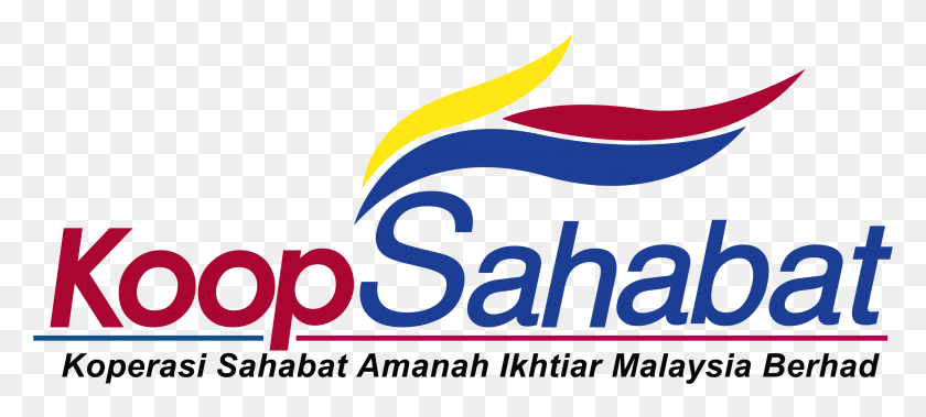 3178x1303 Descargar Png Muat Turun Logo Koperasi Amanah Ikhtiar Malaysia, Etiqueta, Texto, Gráficos Hd Png