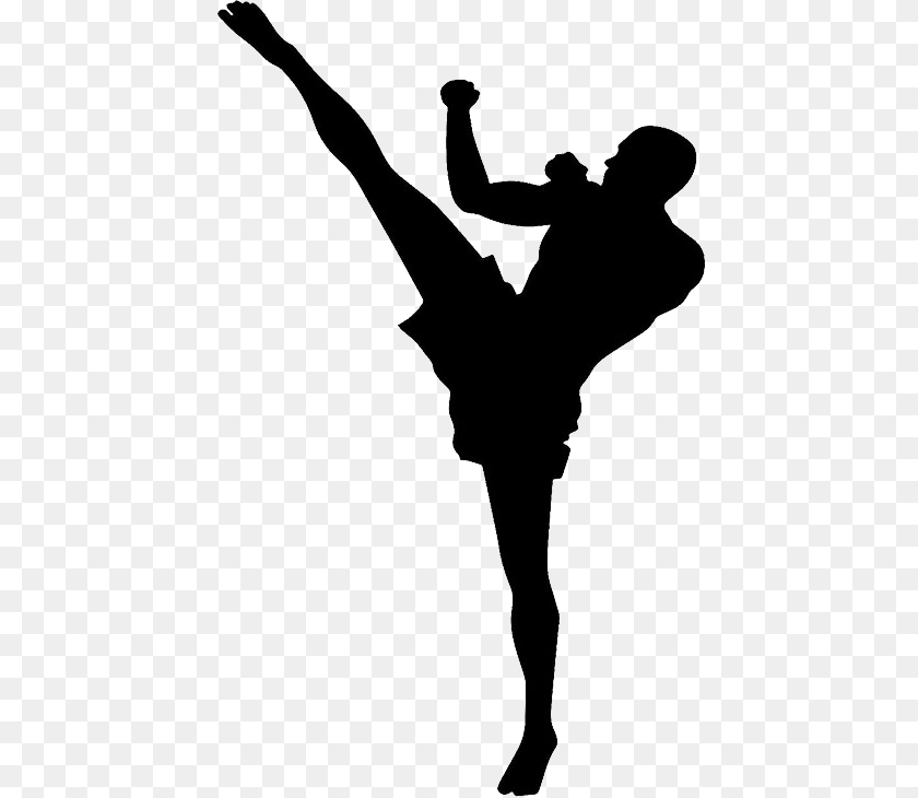 Muay Thai, Dancing, Leisure Activities, Person, Silhouette Transparent PNG
