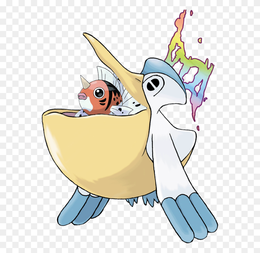 573x756 Much Like Mantine And Slowbro Upon Evolving Pelipper Pelipper Pokemon, Bag, Graphics HD PNG Download