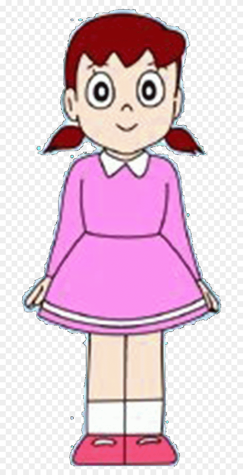 689x1580 Much More Png39s Doraemon Shizuka, Person, Human, Cowbell HD PNG Download