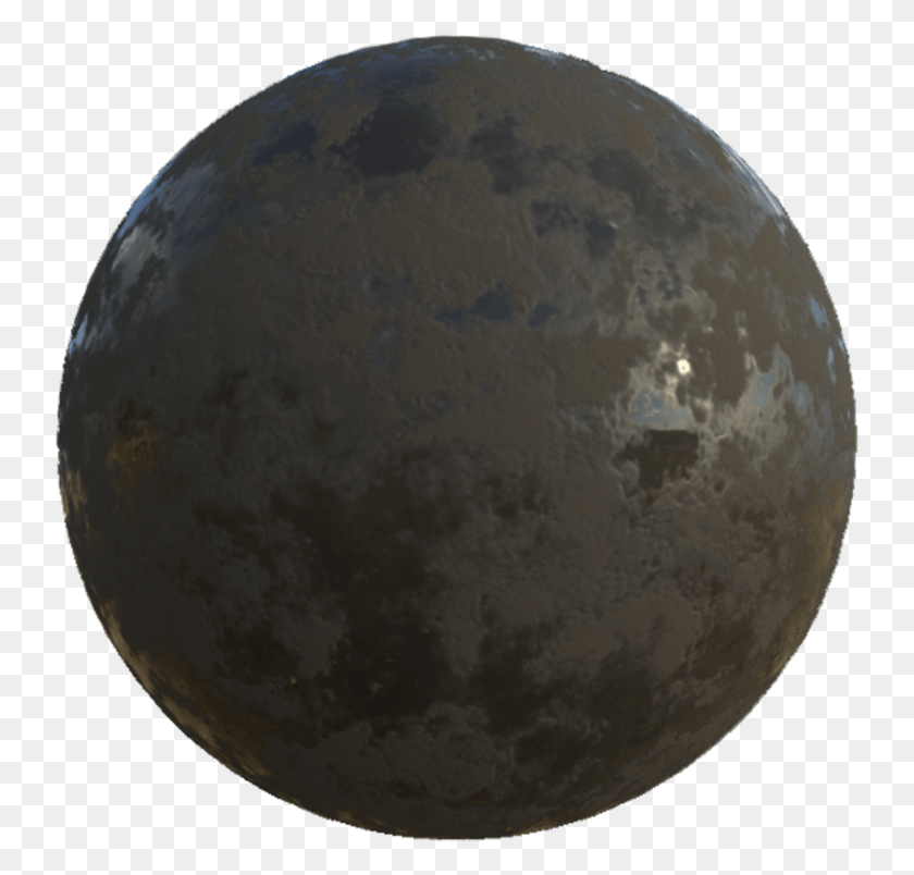 739x744 Mud Puddles Sphere, Moon, Outer Space, Night HD PNG Download