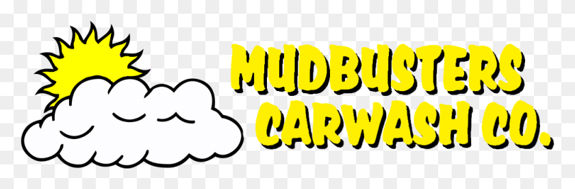 999x277 Mudbusters Carwash Co Rain Cloud, Text, Label, Alphabet HD PNG Download