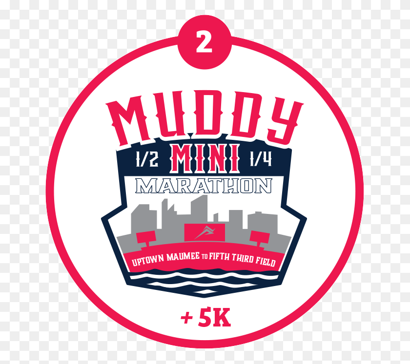 653x687 Muddy Mini Half Marathon Amp Quarter Marathon Point To Marathon Graphics Map, Label, Text, Interior Design HD PNG Download