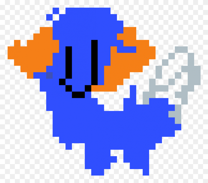 1111x963 Mudkip Angry Birds Pixel Art Белая Птица, Pac Man Hd Png Скачать