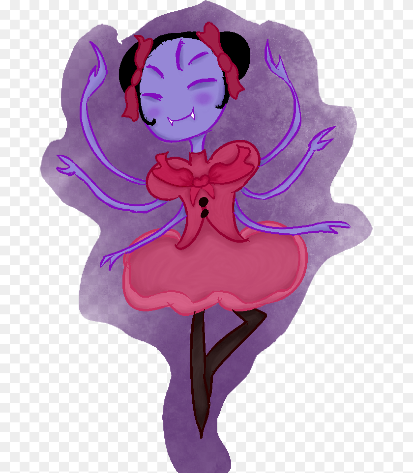 Muffet Dance Illustration, Dancing, Leisure Activities, Person, Purple Transparent PNG