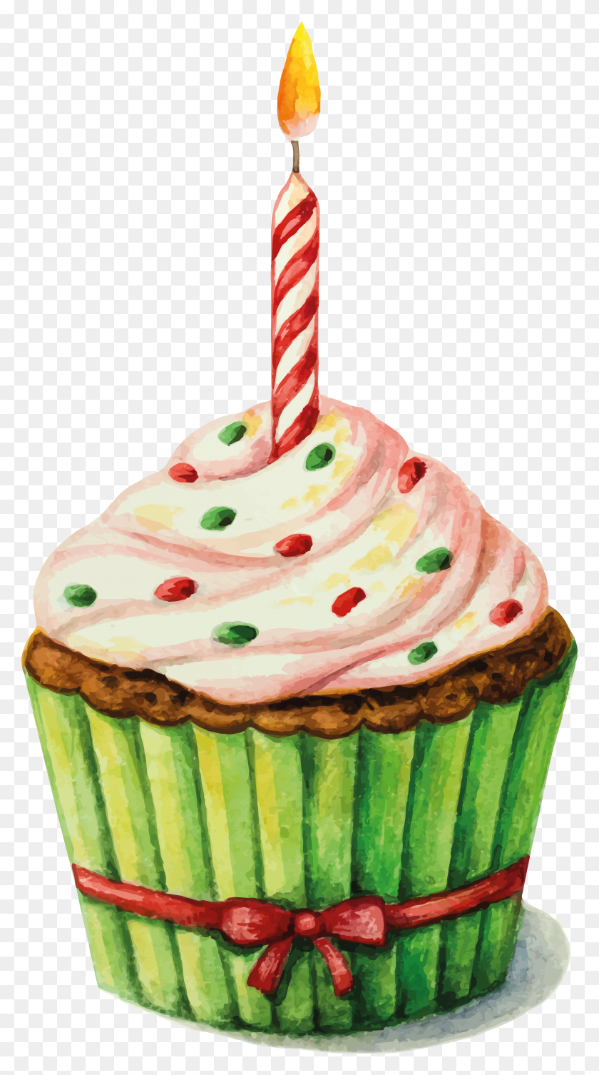 5249x9736 Muffin, Cupcake, Cream, Cake HD PNG Download