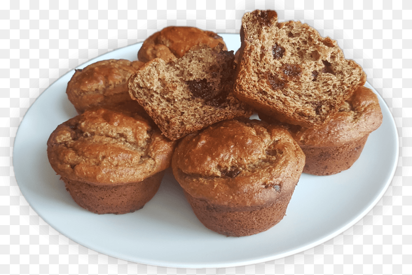 3390x2269 Muffin, Bread, Dessert, Food, Plate Clipart PNG