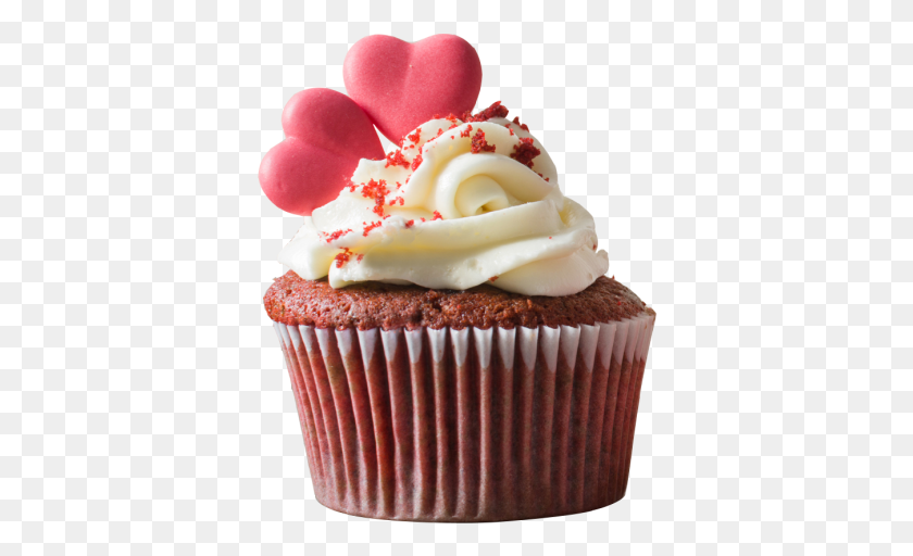 368x452 Muffin Cupcake Red Velvet Food Snacks Sweets Alphabet Cake Happy Birthday, Cream, Dessert, Creme HD PNG Download