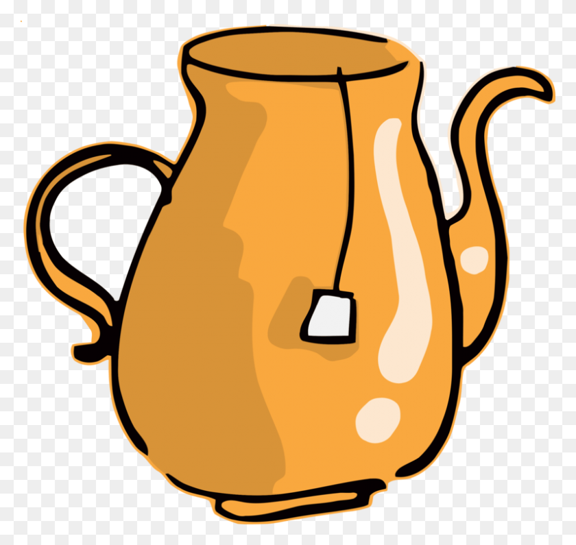 795x750 Mug Cup Teapot Table Glass Medium Teapot, Jug, Pottery, Jar Descargar Hd Png