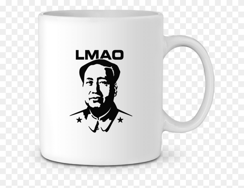690x588 Mug En Cramique Lmao Mao Zedong Par Laundryfactory Mao Tse Tung Drawing, Coffee Cup, Cup, Person HD PNG Download