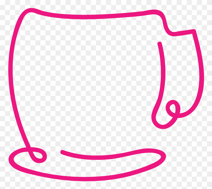 778x689 Mug Icon Fuschia, Text, Alphabet, Parade Descargar Hd Png