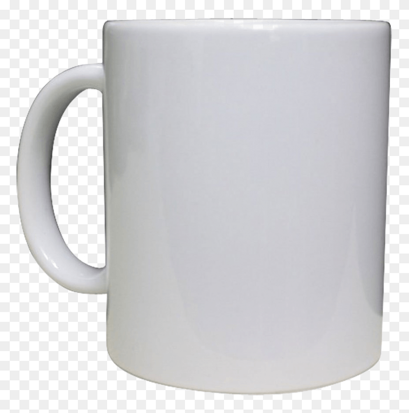 865x873 Mug Image Kubek Biay Do Sublimacji, Coffee Cup, Cup, Lamp HD PNG Download