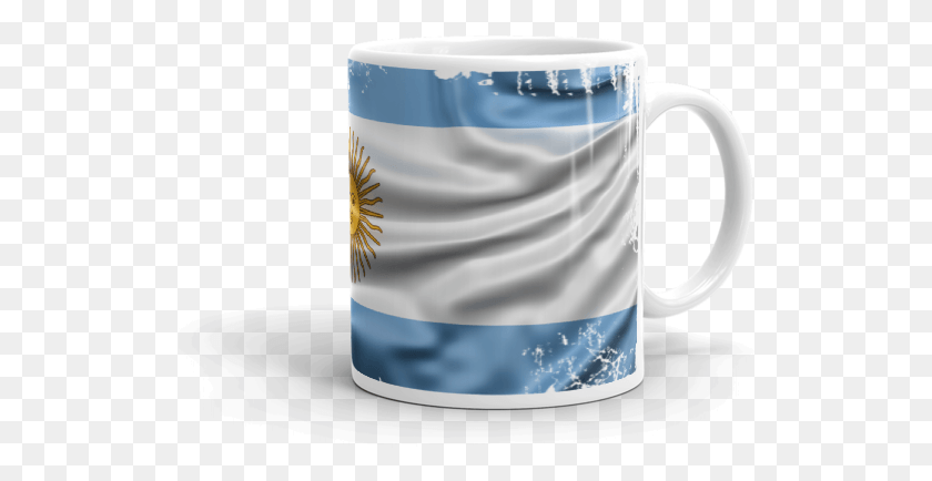 520x374 Mug Mondial 2018 Argentina Flag Coffee Cup, Cup, Diaper, Jug HD PNG Download
