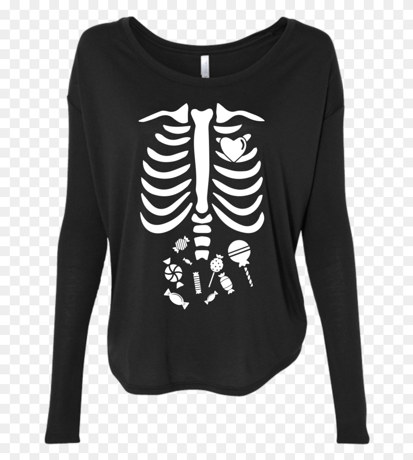 666x874 Muggies Rib Bone Candy Tummy Halloween Skeleton Funny Skeleton Maternity Shirt Girl, Sleeve, Clothing, Apparel HD PNG Download