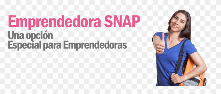 960x369 Mujer Emprendedora Snap Blouse, Person, Human, Text HD PNG Download