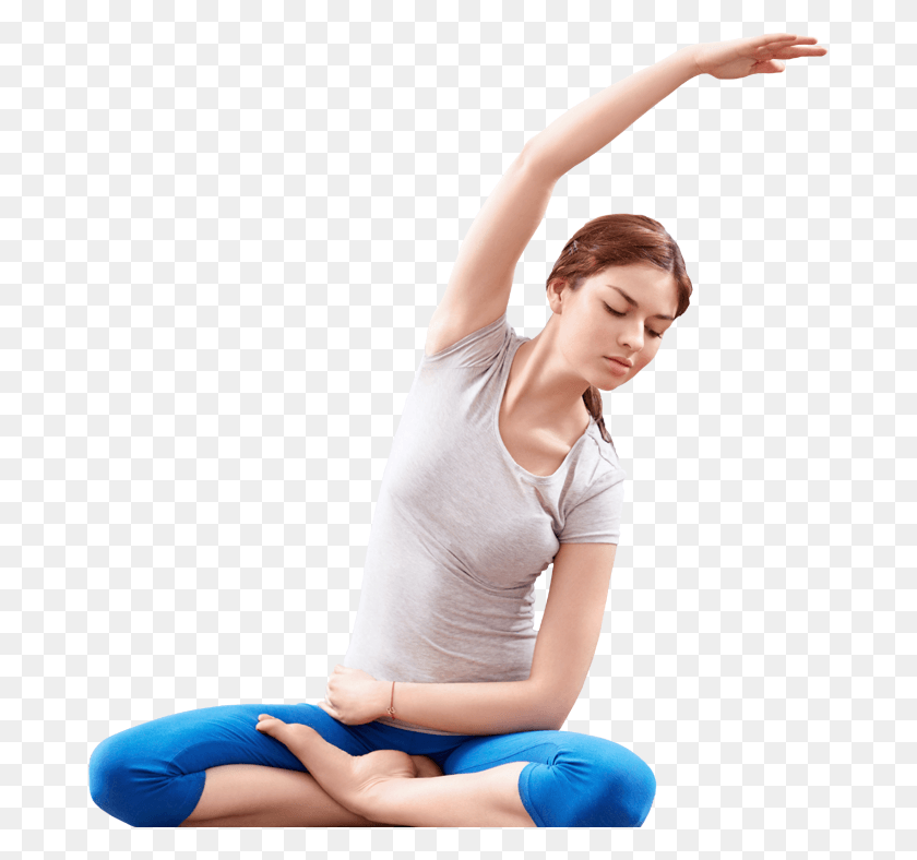 678x728 Mujer Haciendo Yoga, Person, Human, Fitness HD PNG Download