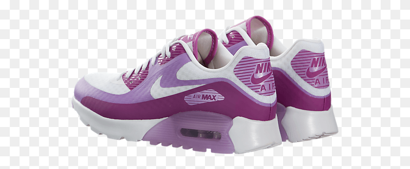 549x286 Mujer Nike Air Max 90 Ultra Br Blanco Fuchsia Sneakers, Shoe, Footwear, Clothing HD PNG Download