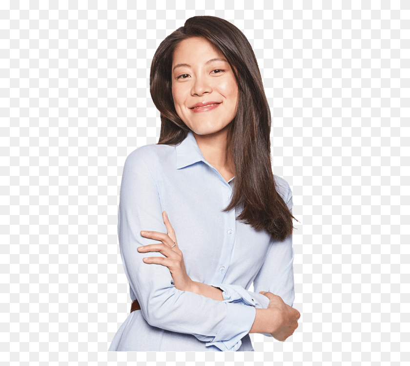 402x689 Mujer Sonriendo Girl, Face, Person, Human HD PNG Download