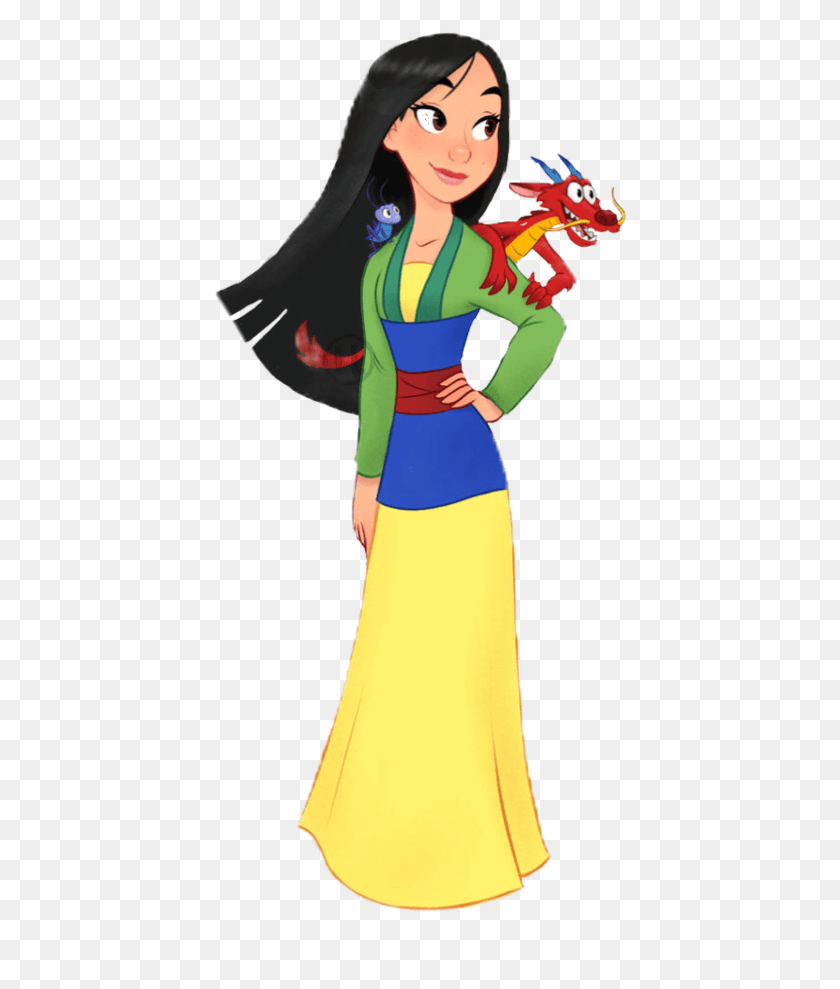 414x929 Mulan Sticker Disney Princess Luigi, Clothing, Sleeve, Costume HD PNG Download