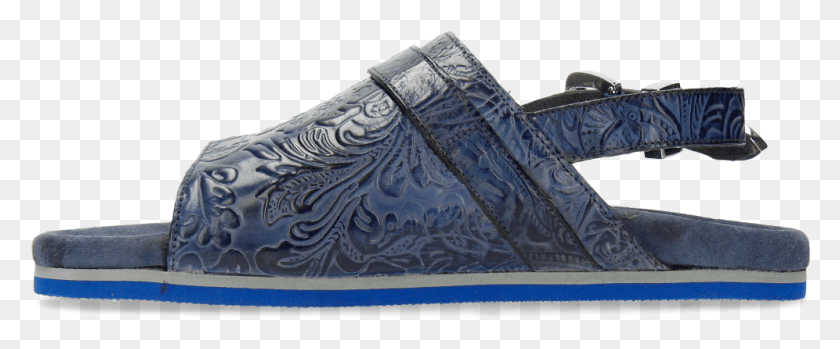 996x370 Mules Helen 2 Floral Print Moroccan Blue Sneakers, Clothing, Apparel, Text HD PNG Download