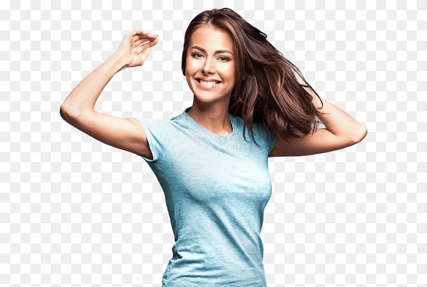 606x566 Mulher Hair, Person, Face, Smile, Happy Clipart PNG