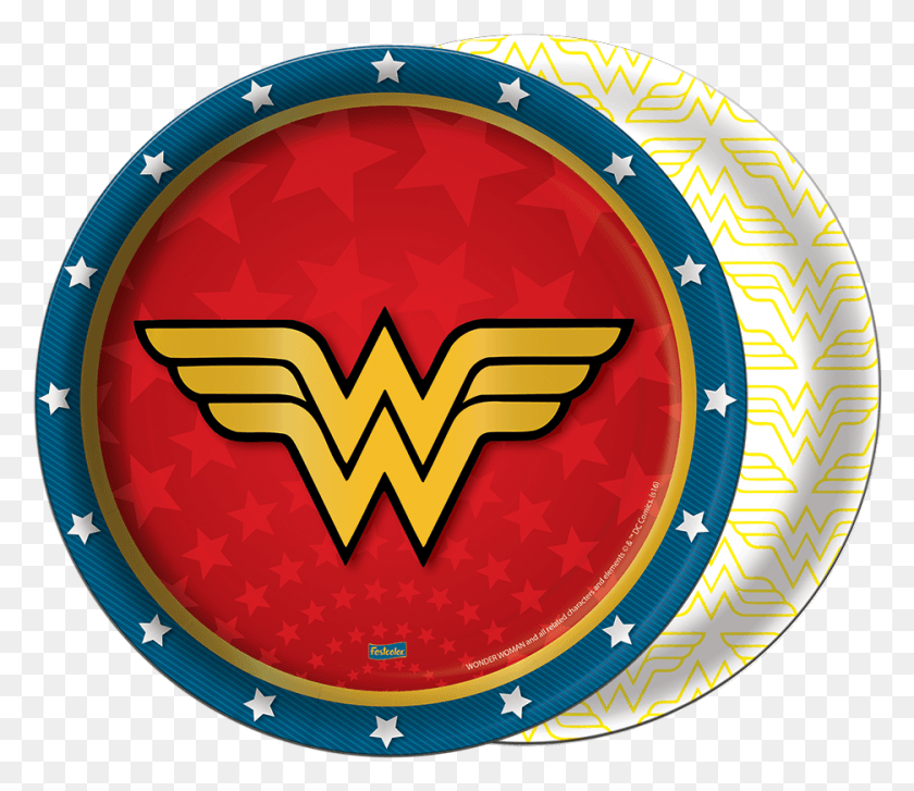 936x801 Mulher Maravilha Wonder Woman Paper Plates, Logo, Symbol, Trademark HD PNG Download