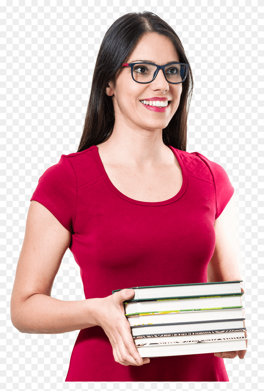 Mulher Segurando Livros Mulher Com Livros, Person, Human, Female HD PNG Download