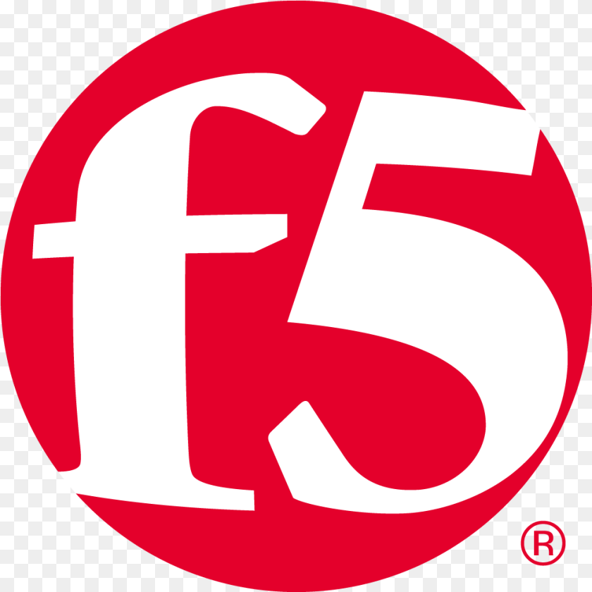 1001x1001 Multi Cloud Security And Application Delivery F5 Networks Logo, First Aid, Symbol Sticker PNG