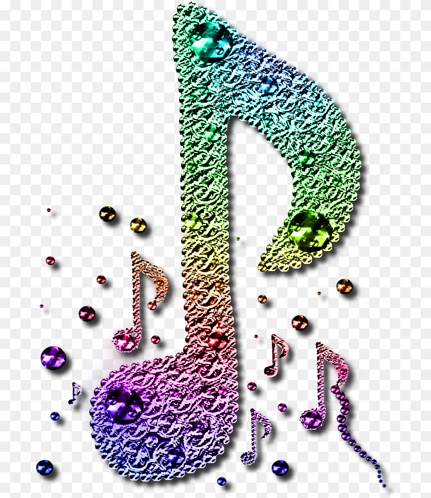 705x970 Multi Coloured Plated Musical Notes Design 5 By Jssanda Color Musical Notes Clipart, Number, Symbol, Text, Adult PNG