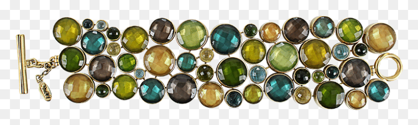 795x196 Multi Stone Circle Bracelet Emerald, Accessories, Accessory, Gemstone Descargar Hd Png