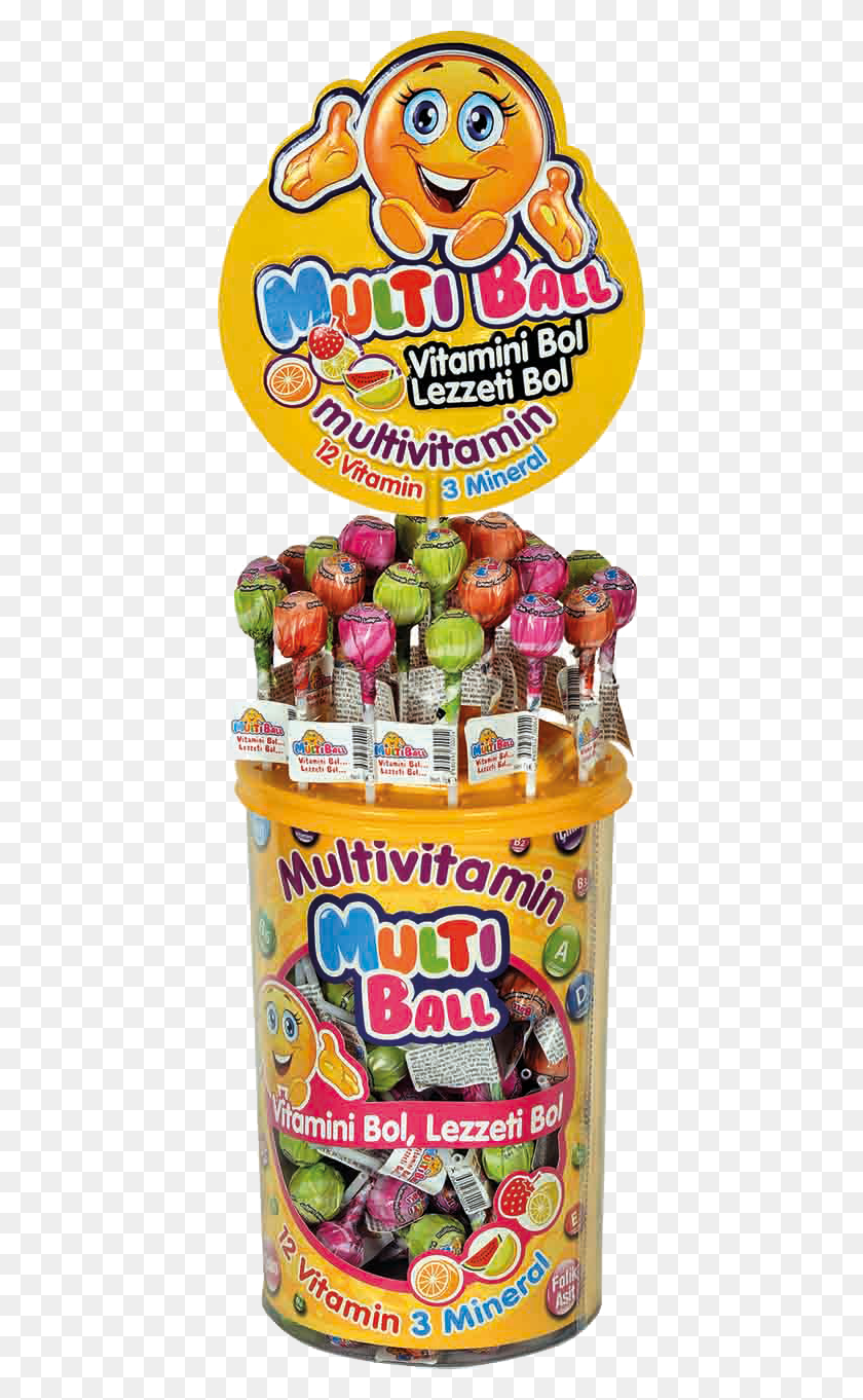416x1302 Multiball Lolipop Multivitamin, Lollipop, Candy, Food HD PNG Download