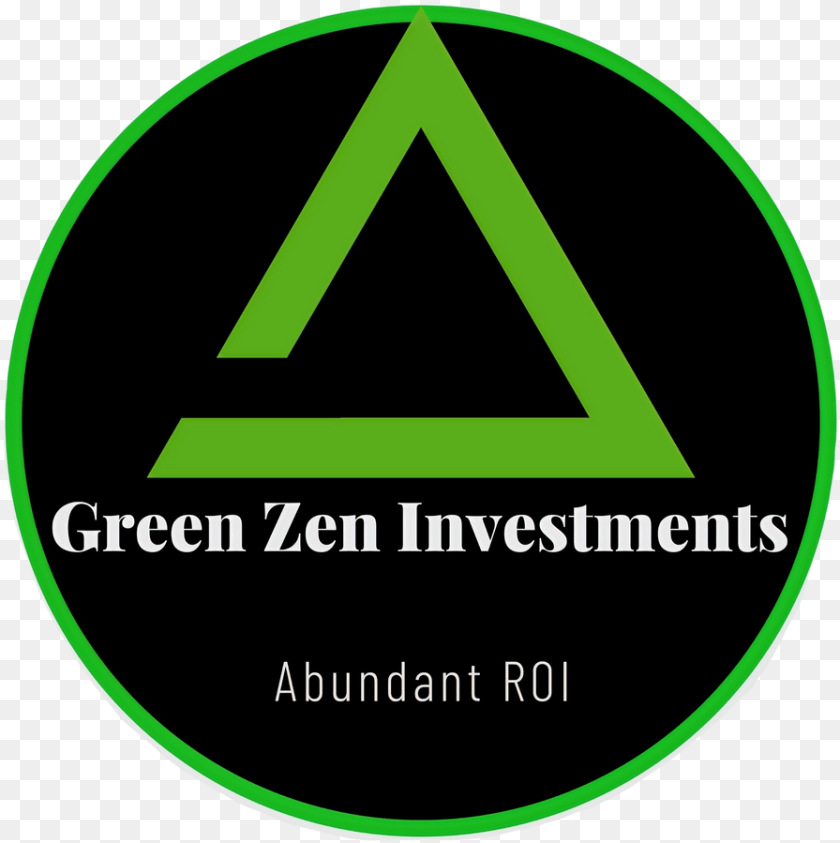 896x899 Multifamily Investing Green Zen Investments Vertical, Triangle, Logo, Disk Transparent PNG