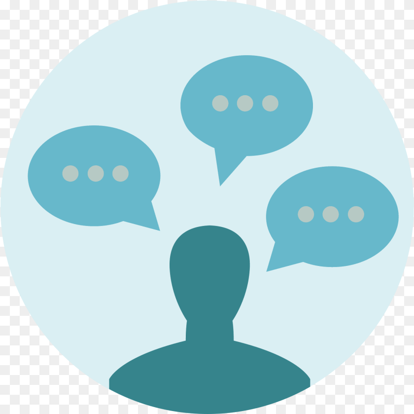 Multiple Messages Icon Circle Discussion Icon, Leisure Activities, Person, Sport, Swimming PNG