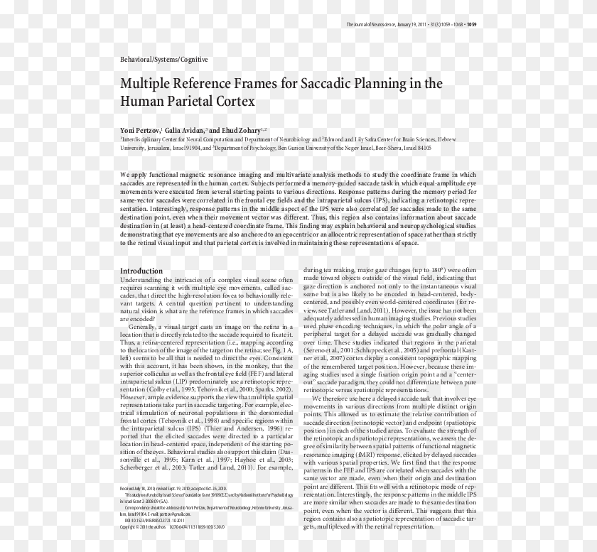 503x717 Multiple Reference Frames For Saccadic Planning In Text, Book, Word Descargar Hd Png