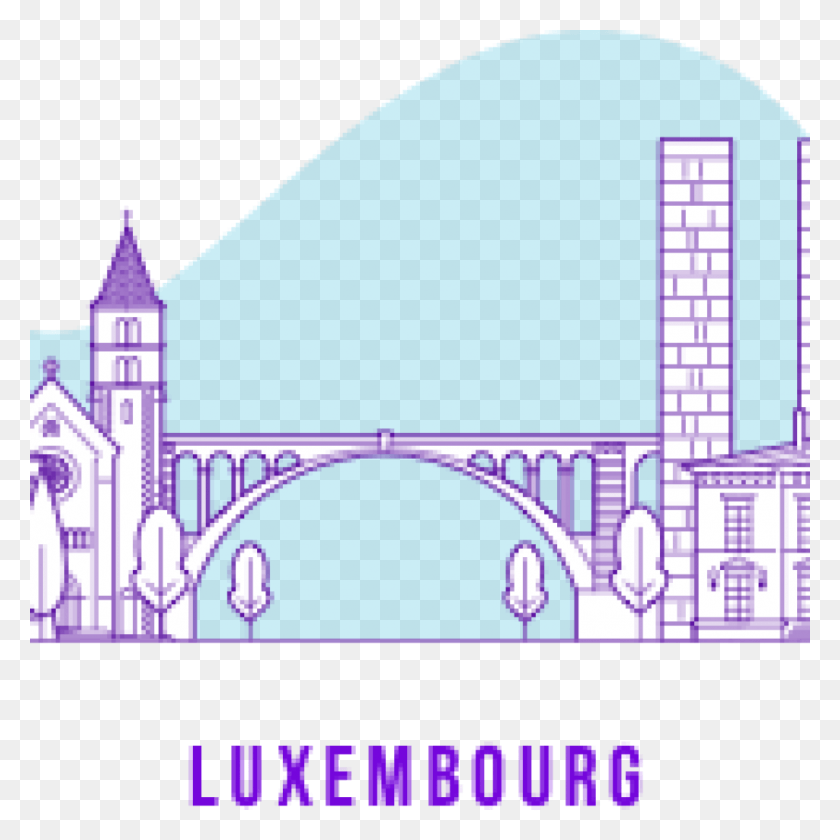 1024x1024 Mundo Acquires Media Pro Services And Establishes Luxembourg Illustration, Building, Architecture, Arch HD PNG Download