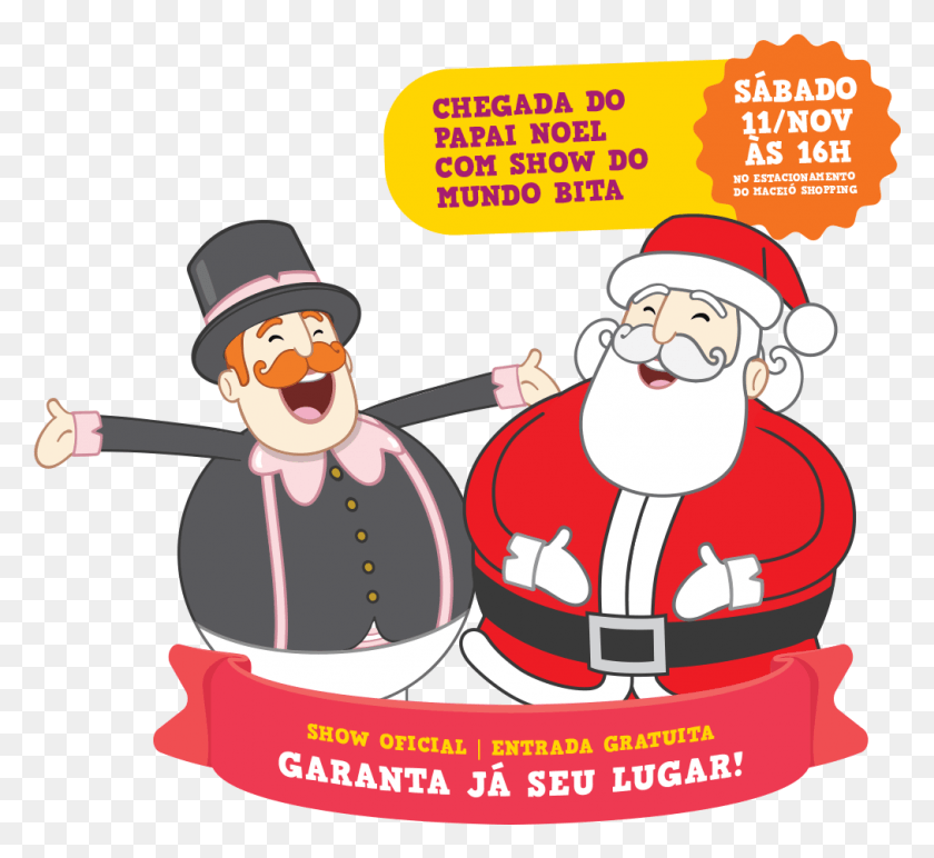 1012x925 Mundo Bita Papai Noel, Performer, Crowd, Snowman HD PNG Download