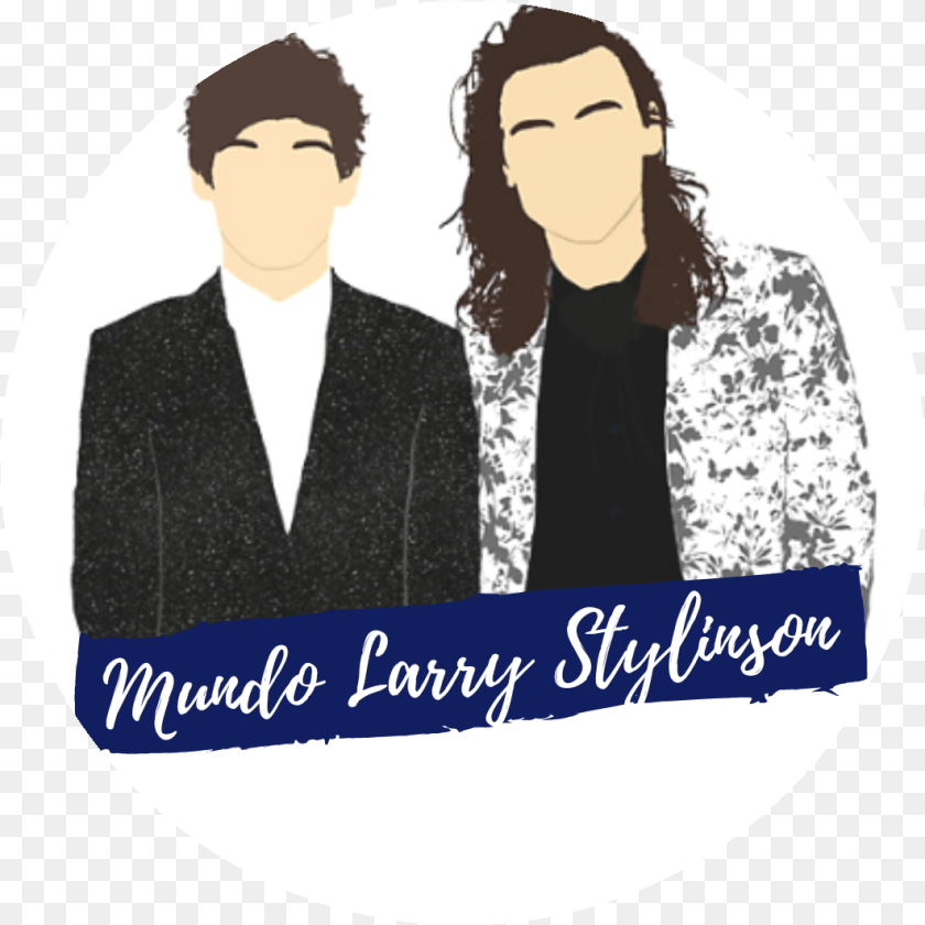 1062x1062 Mundo Larry Stylinson Larry Stylinson Dibujos, Photography, Clothing, Coat, Person PNG