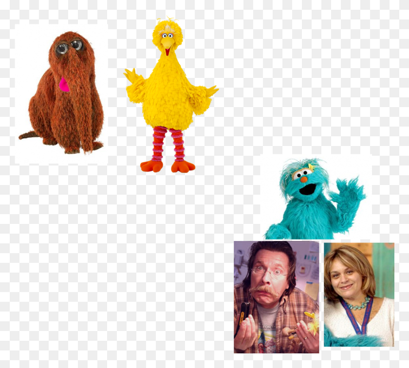 1358x1212 Muppet Wiki Scenes Sesame Street Big Bird Cookie Monster And Elmo, Person, Human, Chicken HD PNG Download