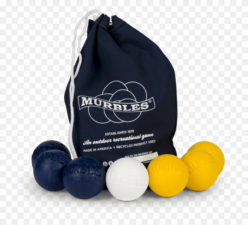 891x801 Murbles 2 Player 7 Ball Tournament Set Bolsa Negra Con Bochas, Deporte, Deportes, Gorra De Béisbol Hd Png